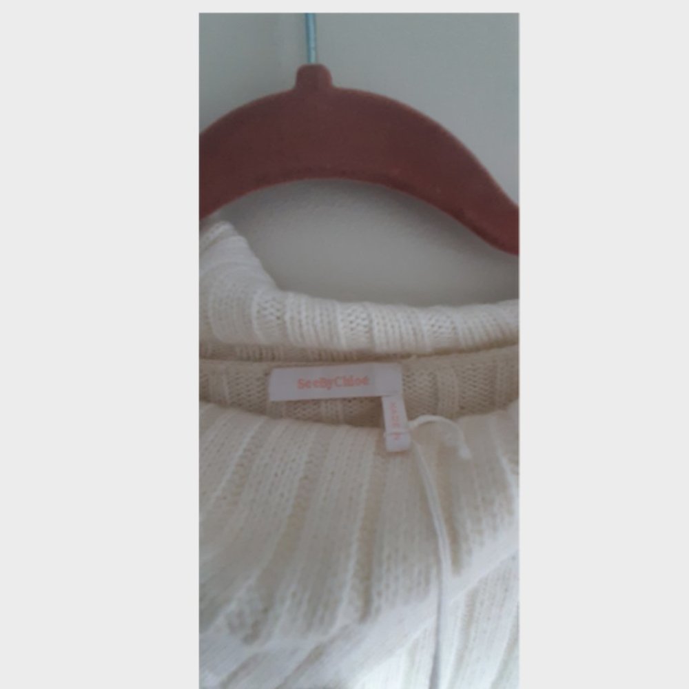 See by Chloe Flap alpaca blend sweater - Picture 4 of 6